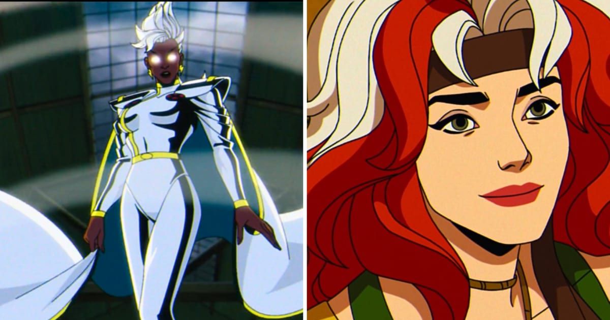 Image Credit: Storm and Rogue in X-Men '97. (Image: Marvel Animation / Disney+)